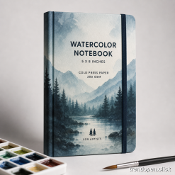 Hardcover Watercolor Notebook - 5x8