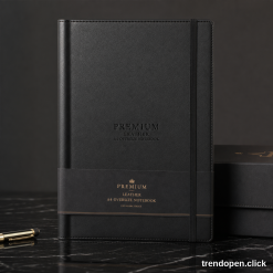 Premium Leather Notebook - A4 Oversize