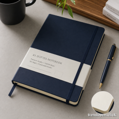 Premium Hardcover Notebook - B5 Dotted
