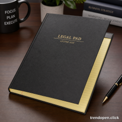 Hardcover Legal Pad Notebook - Letter