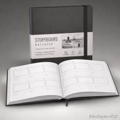 Hardcover Storyboard Notebook - Landscape
