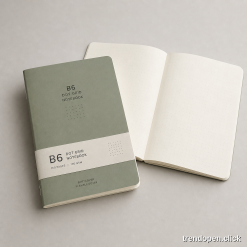 Softcover Dot Grid Notebook - B6