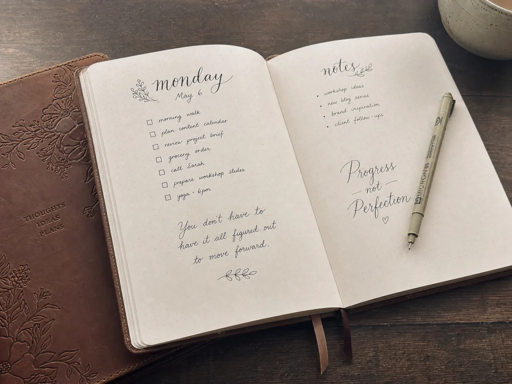 Premium Leather A5 Dotted Grid Notebook: 5 Exceptional Reasons This Is the Best Leather Bullet Journal Cover Available