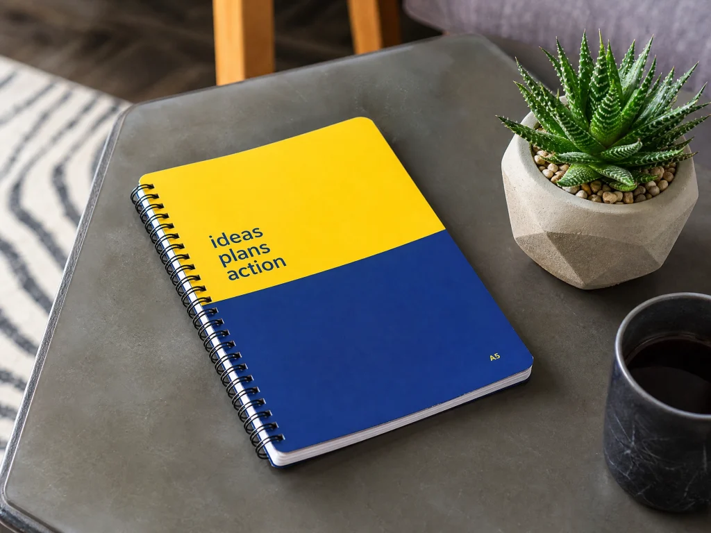 Spiral Dual-Color Cover Notebook A5: 6 Vibrant Reasons This Bold Design Makes Writing More Enjoyable Every Single Day